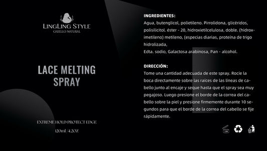 LACE MELTING SPRAY